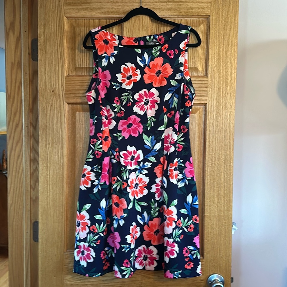 EUC Floral Print Tank Dress